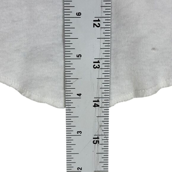 Women's White Cotton Half Top Blouse Winter Solid Stud Collar Hijab Neck Warmer - Picture 4 of 5